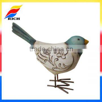 resin bird miniature home decoration items