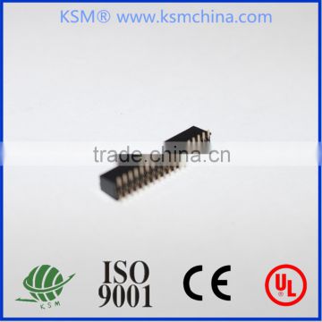 1.27mm double row smt Female header 18 pin