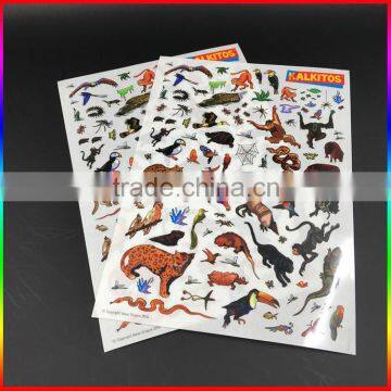 Custom Animal Designs Scratching Temporary Tattoo Stickers for Children photo-2