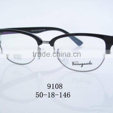 2016 New stylish metal optical eyeglass frames 9108