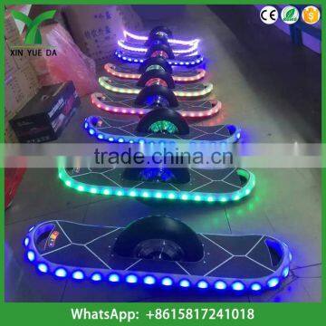 Hot selling 10' single wheel electric scooter one wheel bluetooth hoverboard led lights