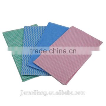 Hot sale different kinds of nonwoven cleaning dish cloths&Disposable nonwoven dish cloth