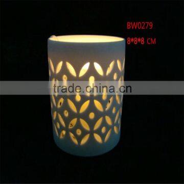 white porcelain candle holder wholesale