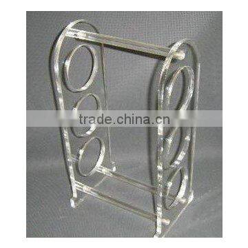 3pcs Perspex Wine Display Rack (HF-A-0125)