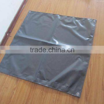 Grey Color 200g/sqm pe Canvas Tarpaulin Roll for Truck/boat Cover photo-2