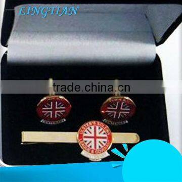 2015 High Quality Customized Made-In-China Luxury Wooden Cufflink Box For Cufflink Display