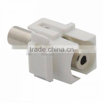 Keystone 3.5mm Stereo Auio Earphone Connector With Metal Material photo-2