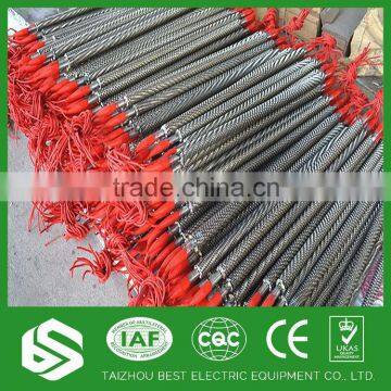 Durable CE,UL Standard 220v 2kw Finned Tube Heater Air Heating Elements photo-4