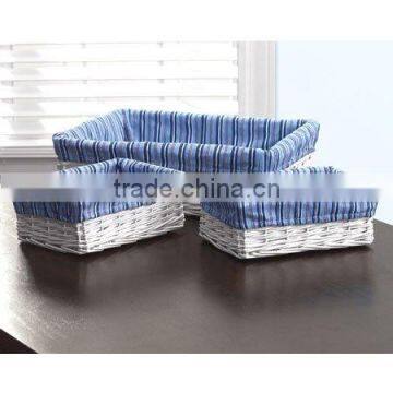 Willow Storage Basket,Very Competitive Price,Set Of 3