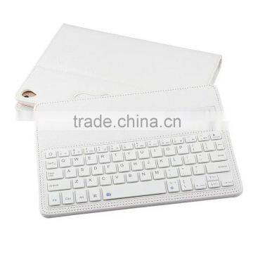 White Color 2 in 1 Design for Ipad Pro Wireless Bluetooth Keyboard Case photo-6