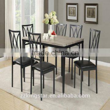 Classic Marble Top Dining Table For Home Furniture