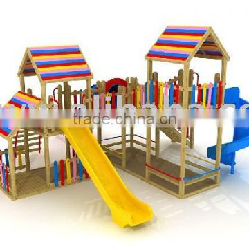 Wooden Kids Playground Equipment