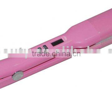 digital hair straightener/flat iron