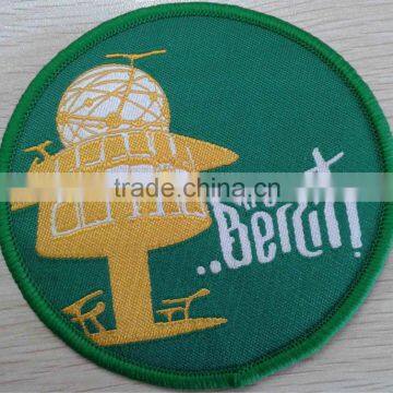 clothing overlocking woven patches