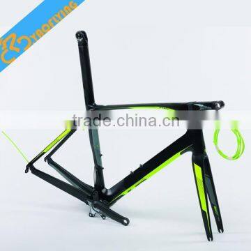 Free Shipping 2015 Newest Multi-color Carbon Fiber Road Bike Frame Chinese Bicycle Frame Road Carbon Frame Size XS/S/M/L/XL