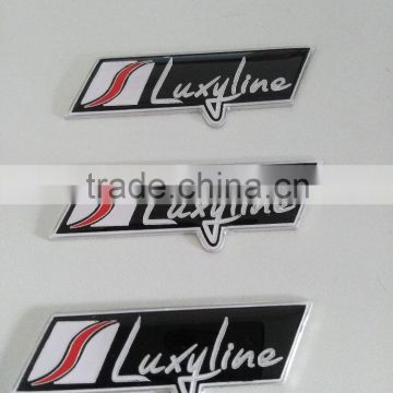 fashional printing and epoxy metal hand tag with logo