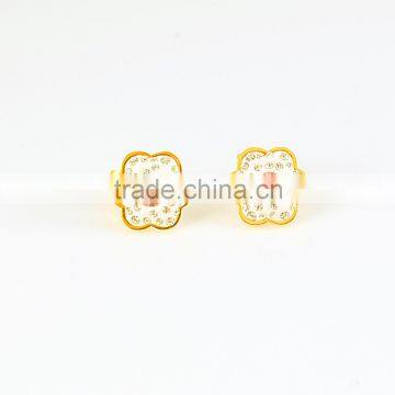 Cheap wholesale stud earrings rhinestone earrings girls stylish earrings