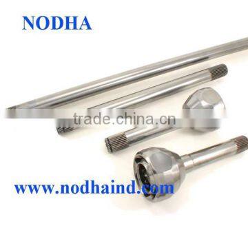 Mechanical shaft axis, custom shaft