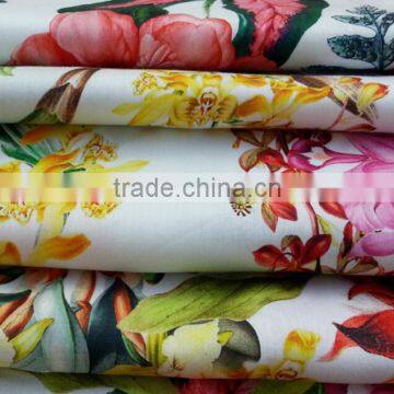 New arrival chinese supplier spun rayon print fabric