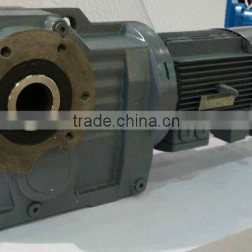 China GUOMAO K series helical bevel gear drive motor