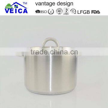 High Quality Popular Stainless Steel Cooking Pot / Sauce Pot / Casseroles