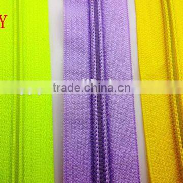 3# 5# Nylon Long Chain Zipper For Bedclothes & Luggages