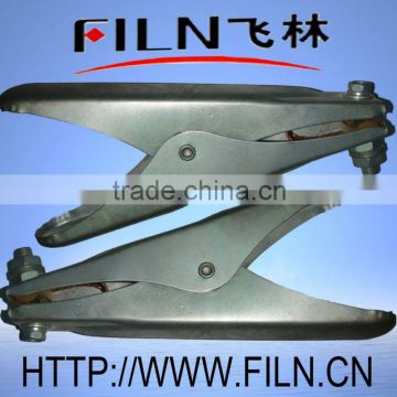 200mm iron alligator clip with screw