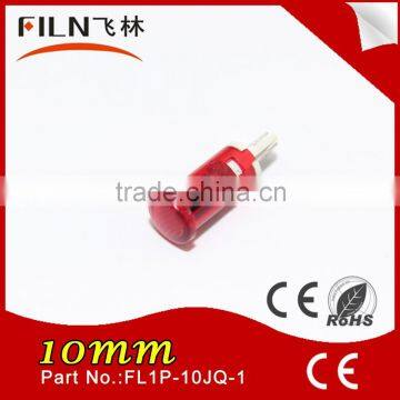 10mm Diameter Plastic Blue Indicator Lamp Led 110v Industrial Lamp Yellow Amber Neon Lights
