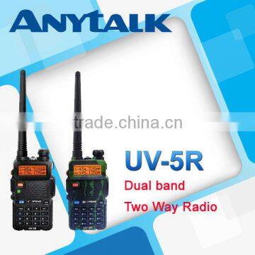 Baofeng Popular selling UV-5R dual band two way radio with 3800mAh Li-ion battery