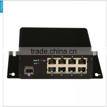 InMax Optic equipment 1000M industrial media converter/ poe fiber converter