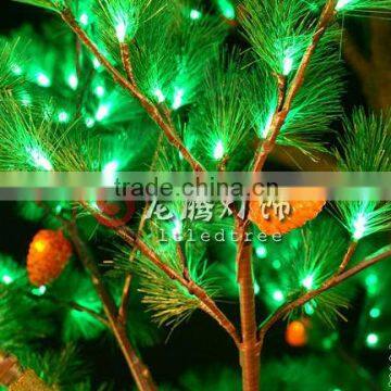 Pine Leaf Christmas Tree With Led Lights photo-3