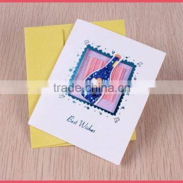 Beautiful Design handmade new year greeting cards wholesale