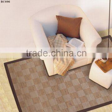 nice line knitting bamboo carpet