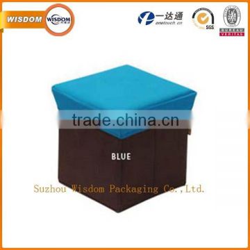 fashion household non woven storage box with lid