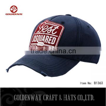 Custom baseball cap and hat with logo