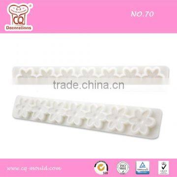 Hight quality fondant cake decorating tools plastic frill cutter