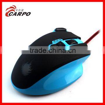 Cool Blue Wired gaming mouse 19 buttons 16800 dpi for gosmart mouse C-8028