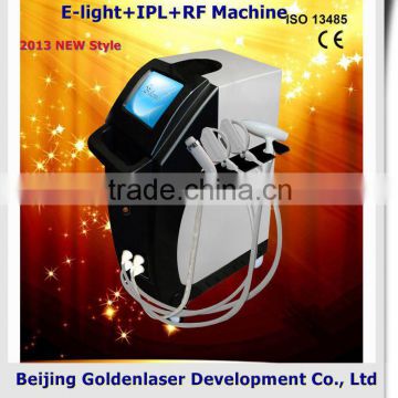 www.golden-laser.org/2013 New style E-light+IPL+RF machine epilator manual