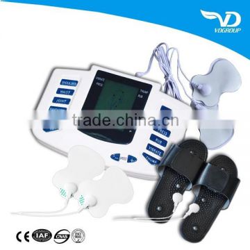 hot sale acupuncture tens machine,digital tens with sandals massager