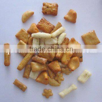 mix rice crackers