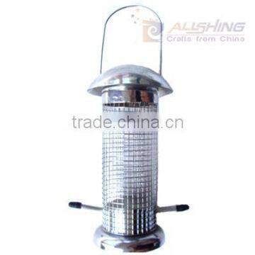 Wholesale New Metal Plastic Anti Squirrel Bird Feeder Garden Decor Finch Seed Birdfeeder Cage