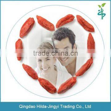 Natural dried goji berries for love