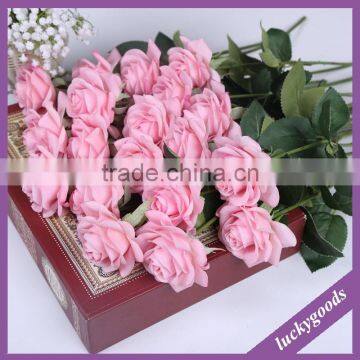 LFR092 popular selling valentine day real touch natural rose flowers for sale