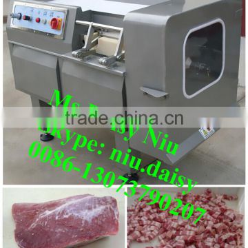 automatic beef cube cutting machine/mutton meat dice cutter machine/goat meat cutting machine