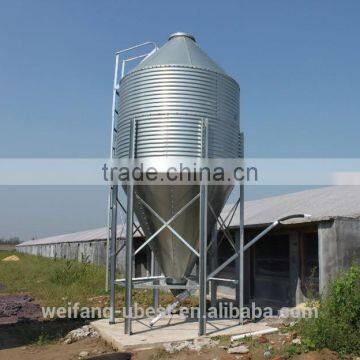 Automatic broiler farm poultry feed silo