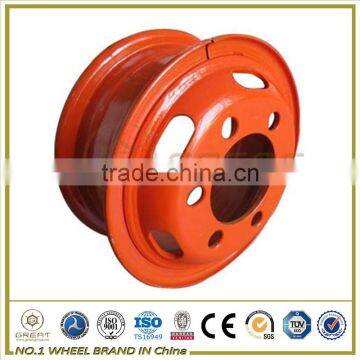 Semi heavy truck tube steel rims wheels and tires