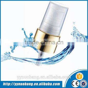 spray pump perfume with aluminium collar