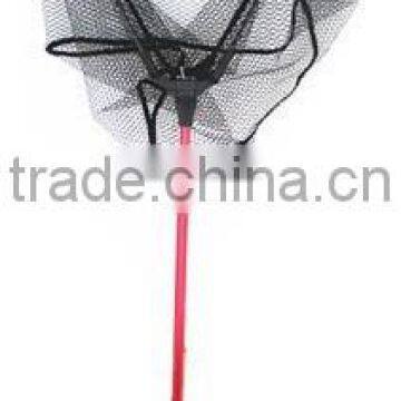 2015 new arrival rubber mesh tele landing net