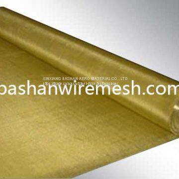 China steel mesh manufacturers Brass Wire Mesh