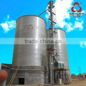 steel silo for storing corn and wheat